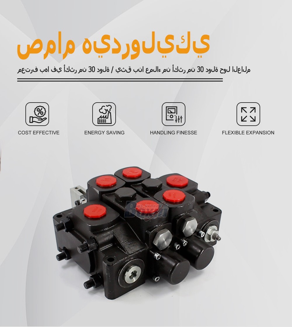 Wholesale Price from Manufacturer: SDS380-OT-OW 2 Spool Sectional Valve