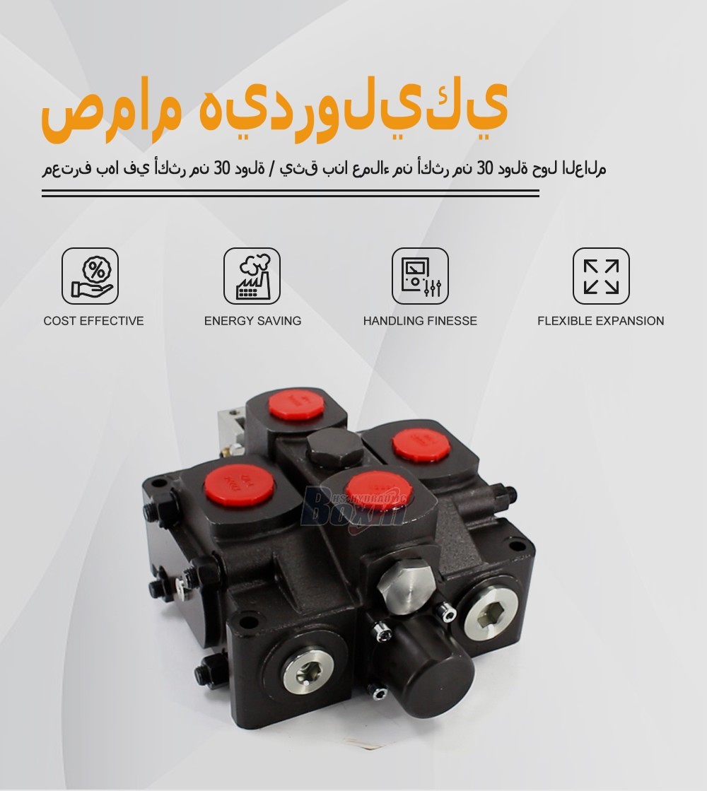 SDS380-OW Manual 1 Spool Sectional Directional Valve for Hydraulic Systems