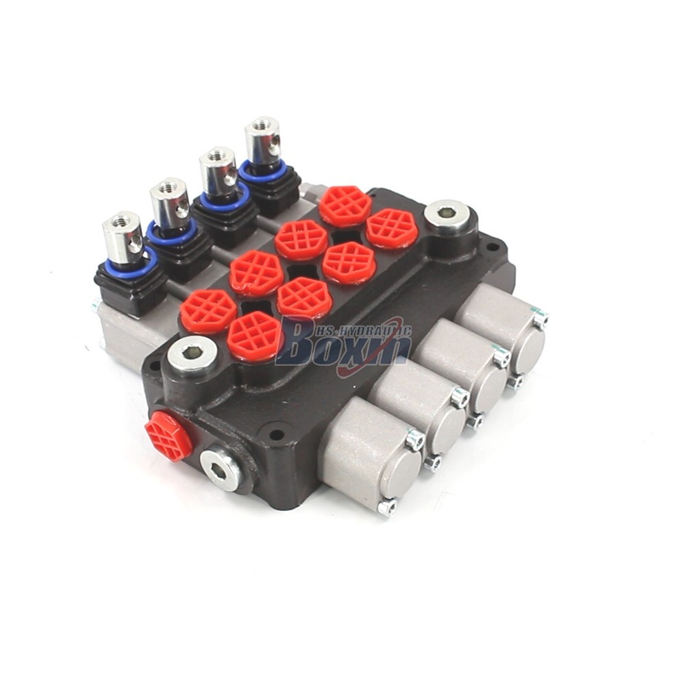 Bulk Supply DCV20 4 Spool Monoblock Valve from Hydraulic Factory main image
