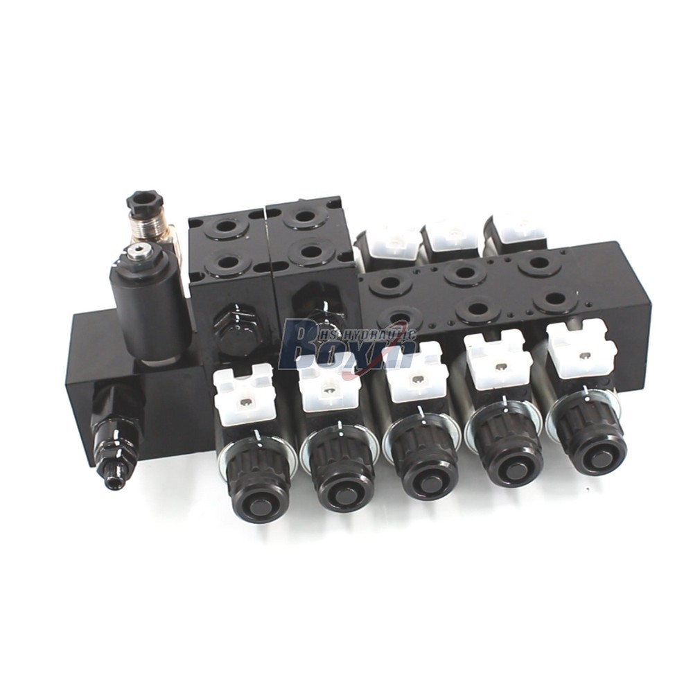 Multi-Spool Solenoid Sectional Directional Valve DCV56-H for Mobile Machinery cover photo