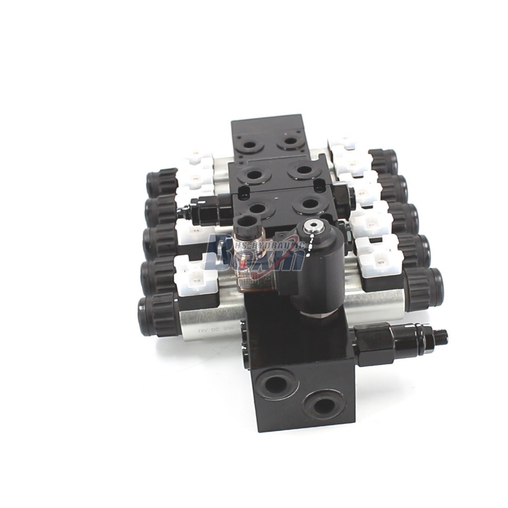 Multi-Spool Solenoid Sectional Directional Valve DCV56-H for Mobile Machinery main image