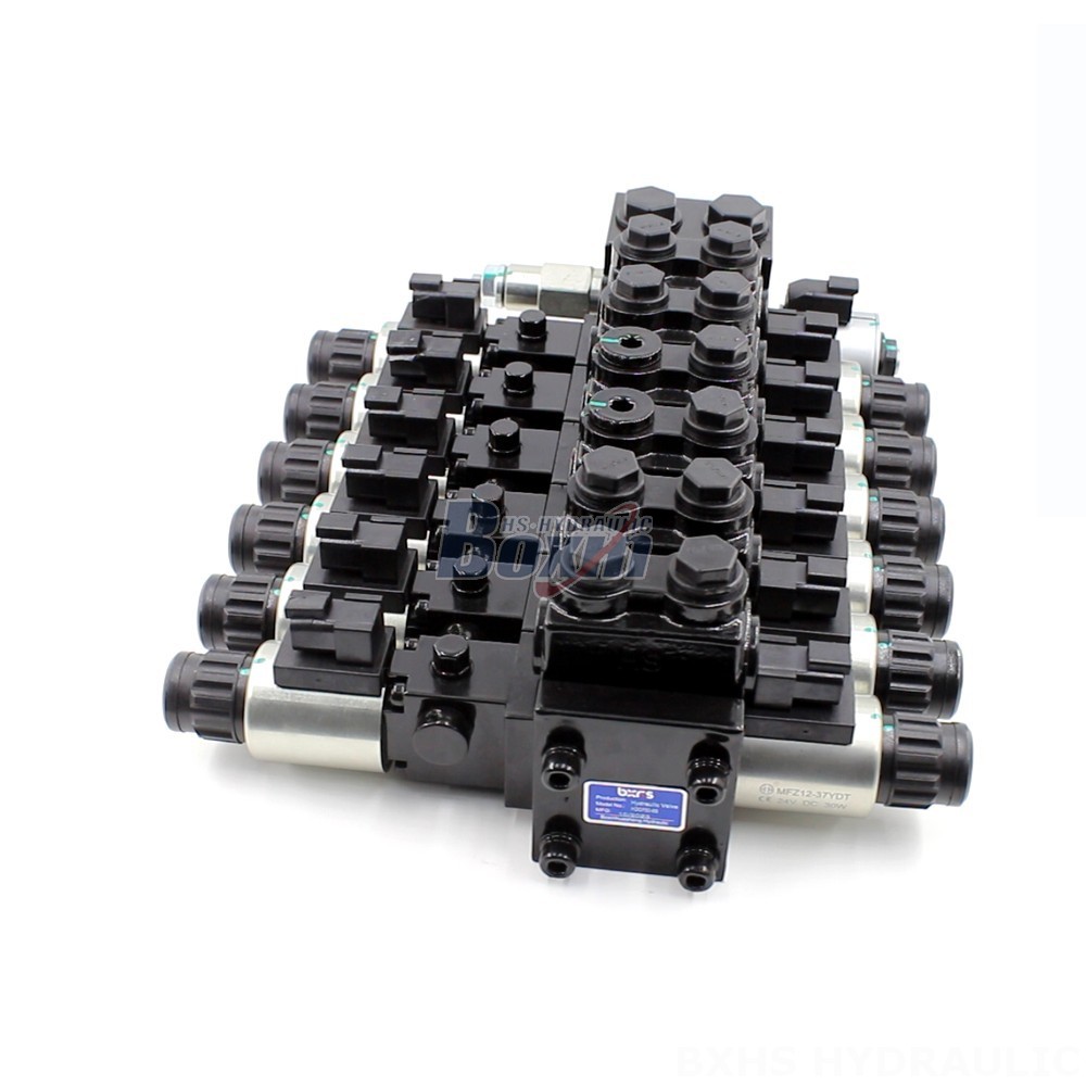 6-Spool Solenoid Valve | HDCF50 Model | Factory Direct & Customizable main image