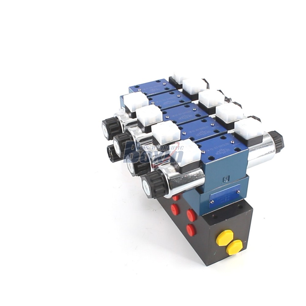 OEM/ODM Customization for HSBS06 Solenoid 6 Spool Control Valve cover photo