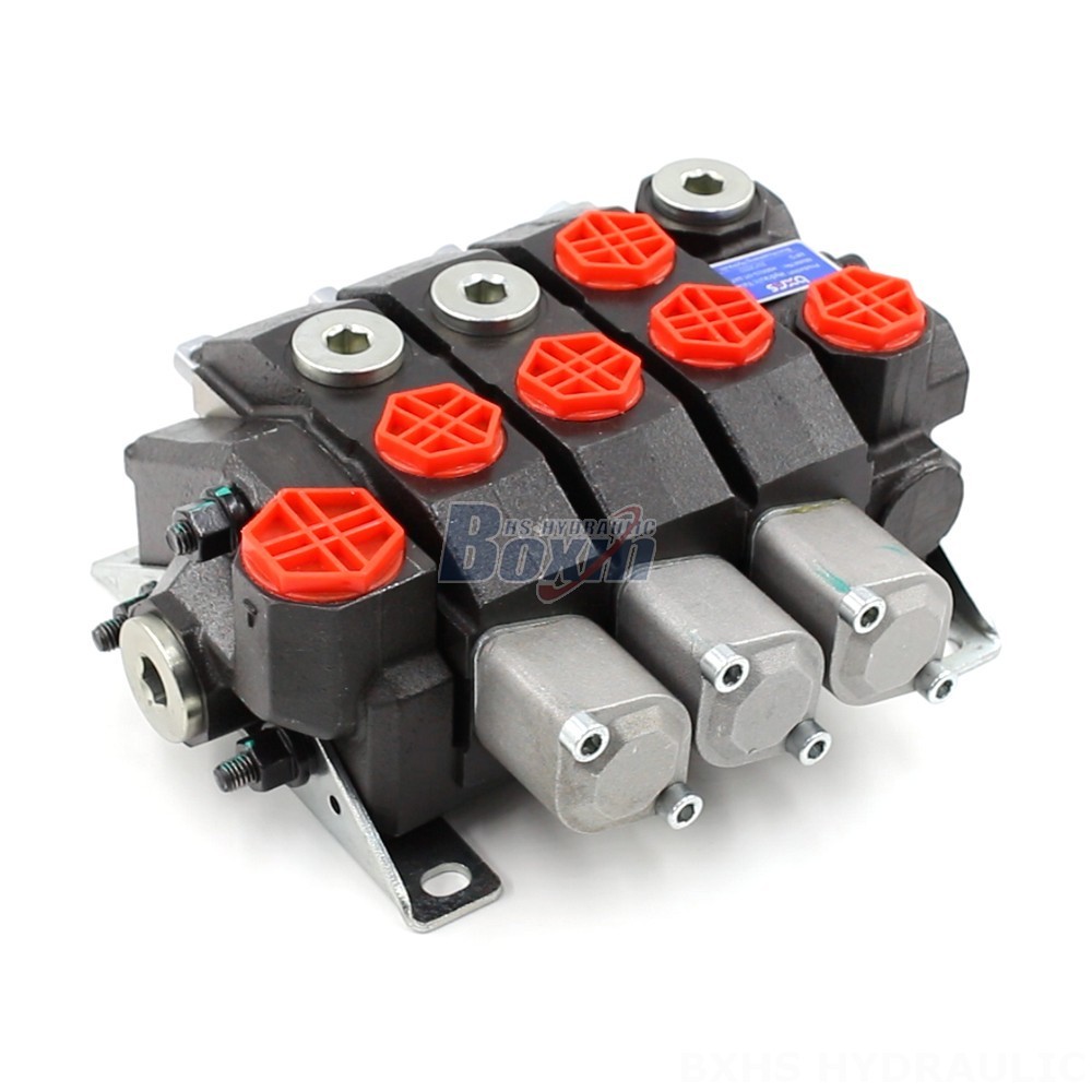 Hydraulic Valve Solutions: Manual 3 Spool Monoblock Directional Valves main image