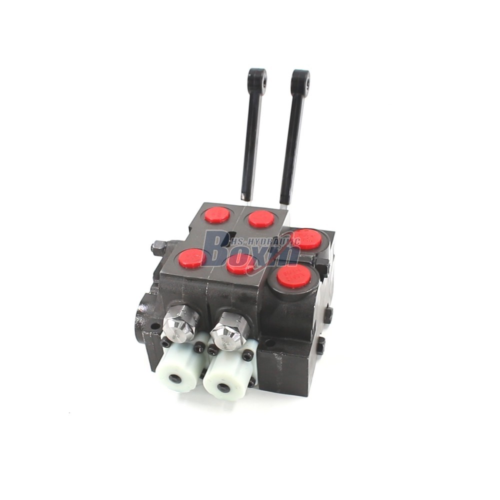 HSV20 Manual 2 Spool Sectional Directional Valve Factory Direct Supply cover photo