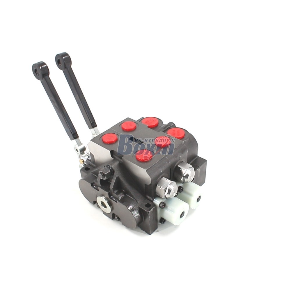 OEM/ODM Customized HSV20 Manual 2 Spool Sectional Directional Valve Private Label Services cover photo