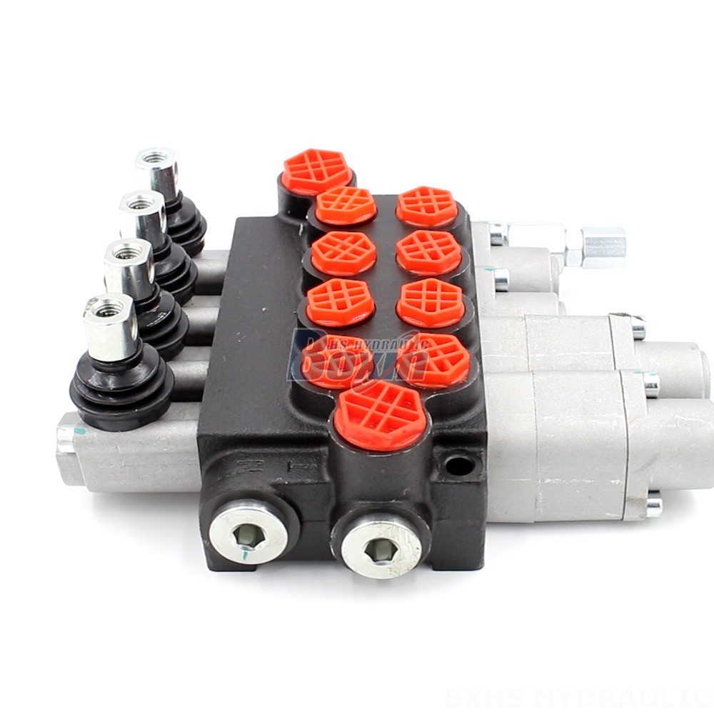 4-Spool Monoblock Directional Valve - P40-G12-G38-2OT-2QTW | Wholesale & OEM cover photo