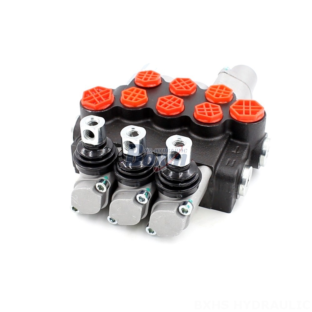 P40-G12-G38-2OT-QTW 3 Spool Valve | Customizable & Made to Order main image
