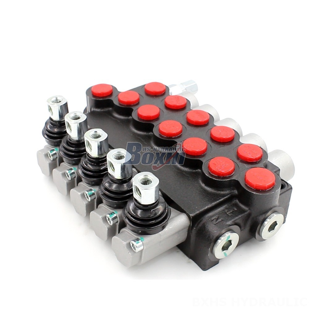 Wholesale Manual 5 Spool Monoblock Directional Valve | Customization Available main image