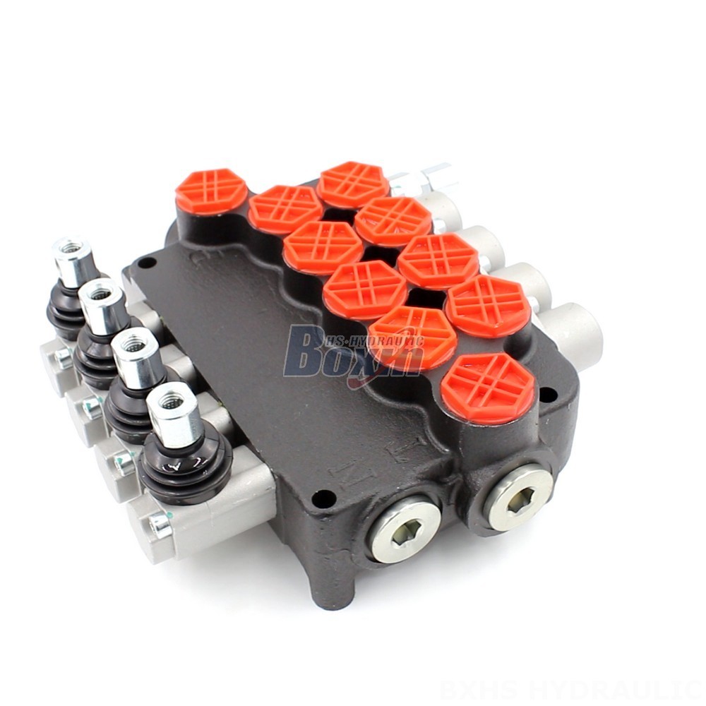 P80-G34-4OT Manual 4 Spool Monoblock Directional Valve | Manufacturer & Global Supplier main image