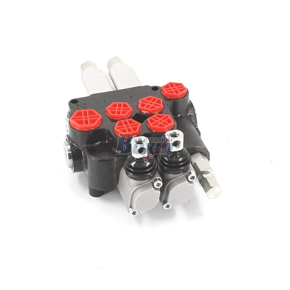 OEM and ODM Services for P80AFT-2QTW1 Manual 2 Spool Monoblock Valve Custom Branding main image