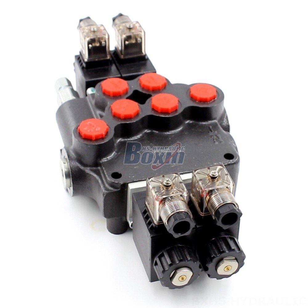 P80 Solenoid 2 Spool Monoblock Directional Valve | Manufacturer & Global Supplier main image