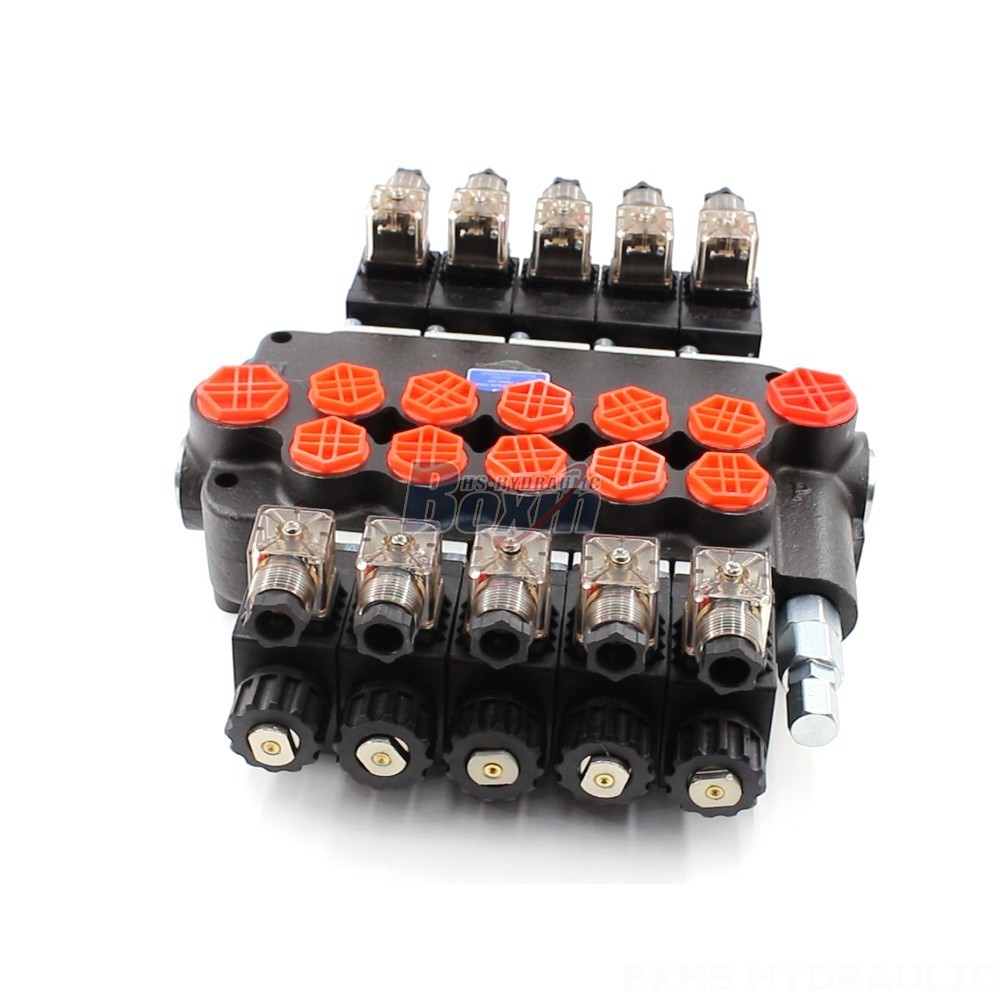 5-Spool Hydraulic Valve | P80 Model | Factory Direct & Customizable cover photo