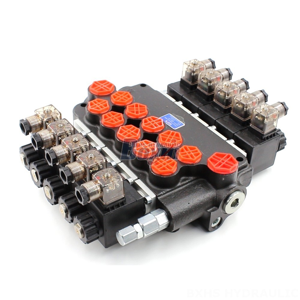 5-Spool Hydraulic Valve | P80 Model | Factory Direct & Customizable main image