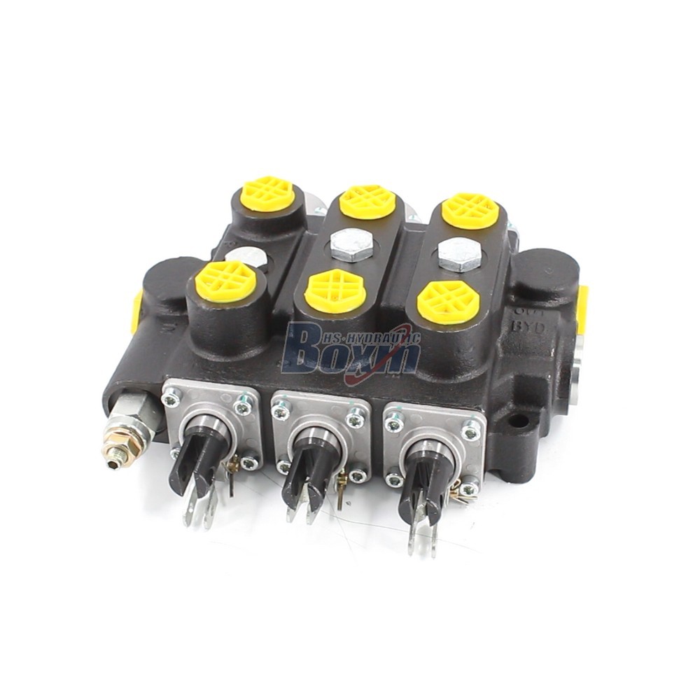 Factory Source RD5300NPT-3OT 3 Spool Manual Hydraulic Valve for Global Market main image
