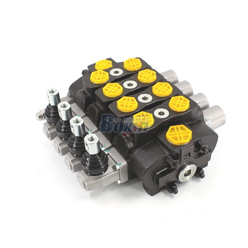 Wholesale SD8 Manual 4 Spool Sectional Directional Valve from Factory main image
