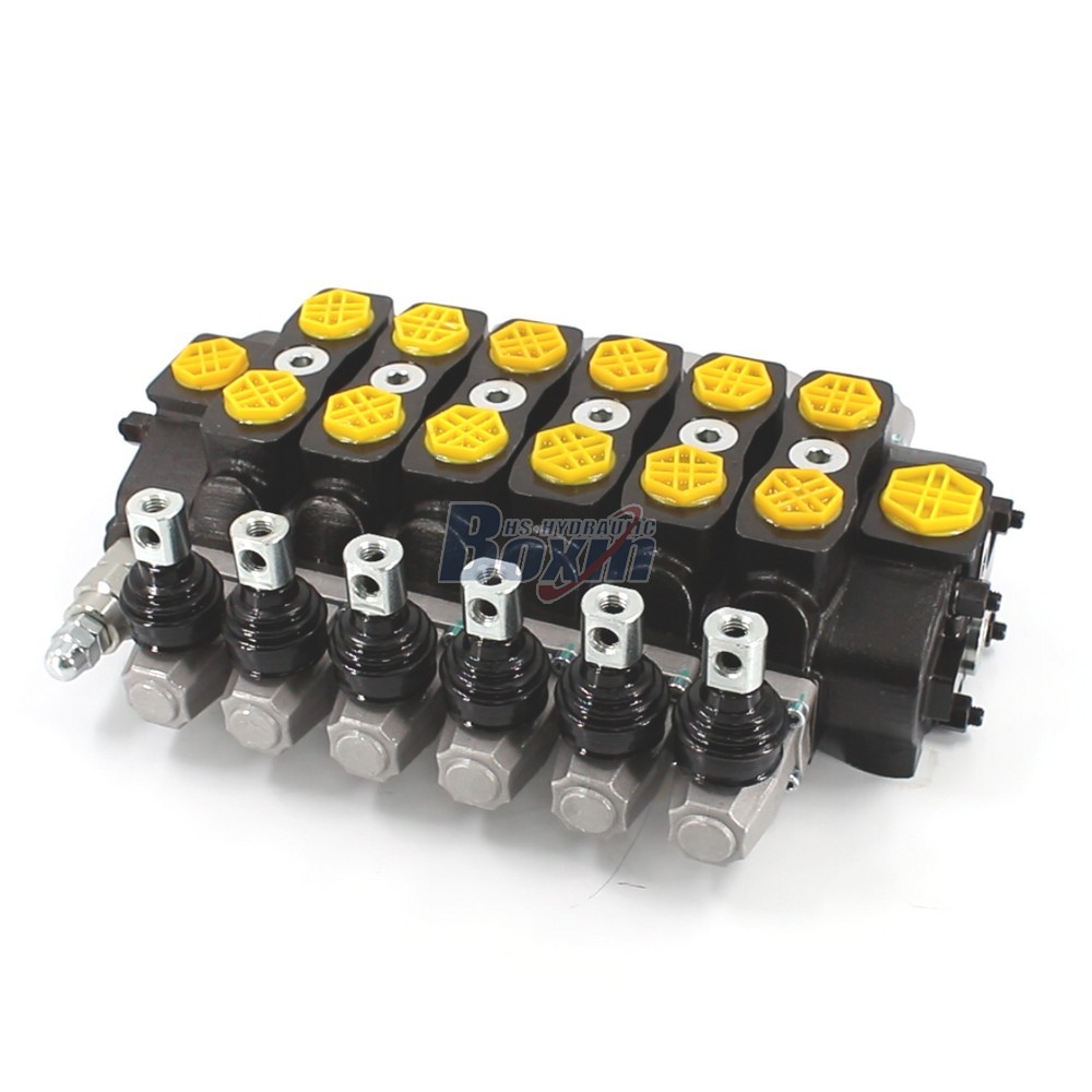 Seeking Global Distributors and Wholesalers for SD8 Manual 6 Spool Sectional Directional Valve main image