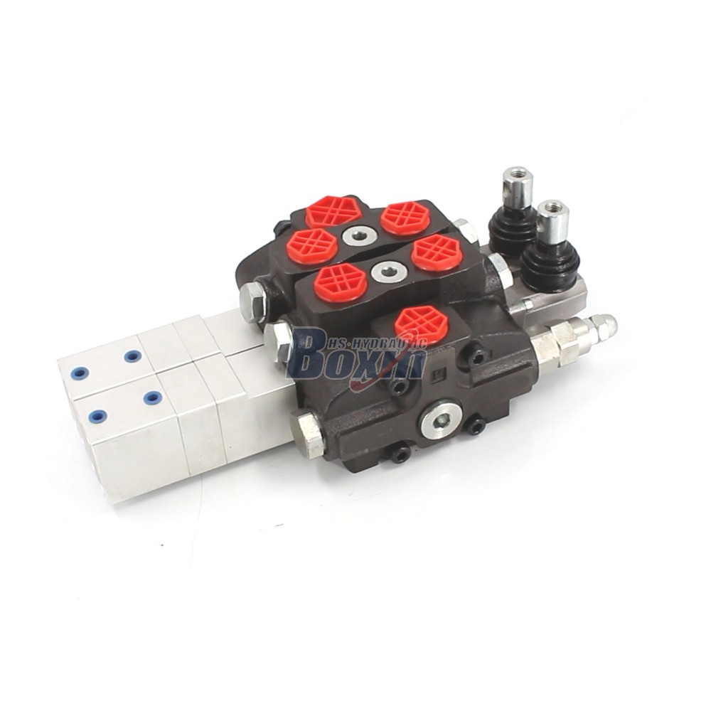 OEM and ODM SD8 Pneumatic 2 Spool Sectional Directional Valve Customization main image