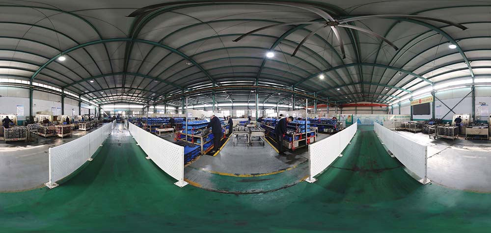 عرض بانورامي 360° لمصنع Boxinhuasheng Hydraulic